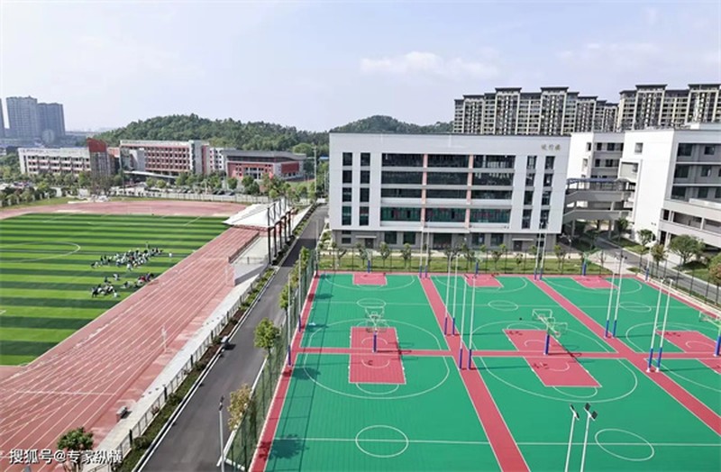 长沙市中嘉高级中学校园环境一览